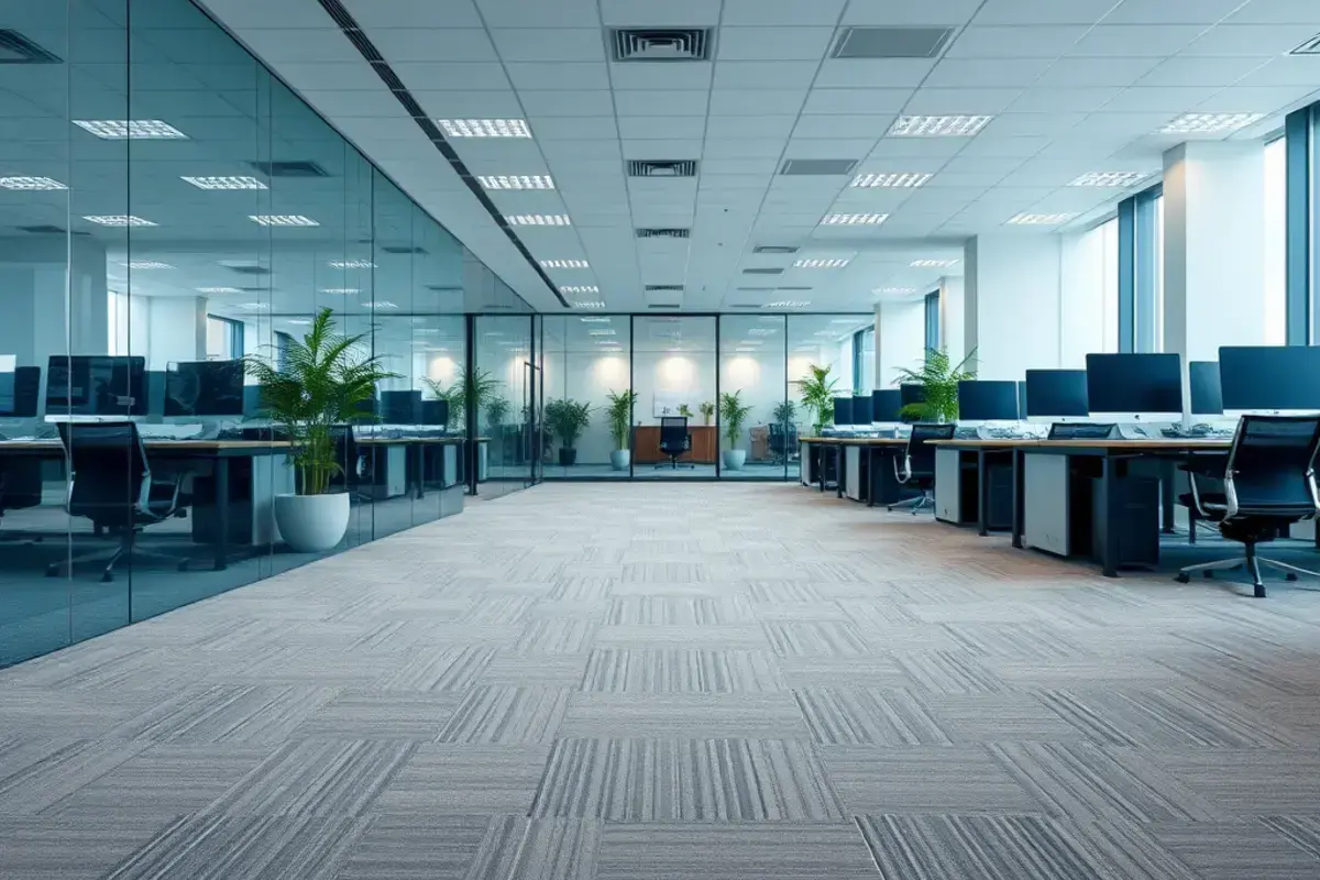 Commercial office cleaning